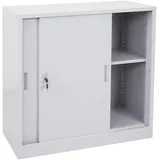 Proregal Aktenschrank 90x90x45 Grau
