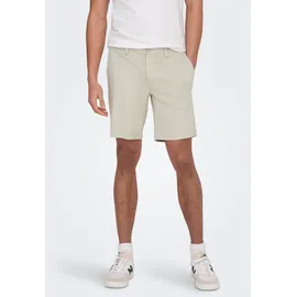 Only & Sons Chinoshorts Mark (1-tlg) grau S,