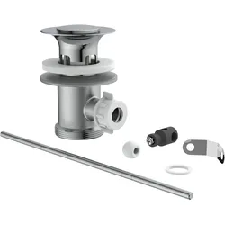 KIRCHHOFF Exzentergarnitur, Chrom, 1 1/4", für Waschtisch, Siphons, Wasseranschluss