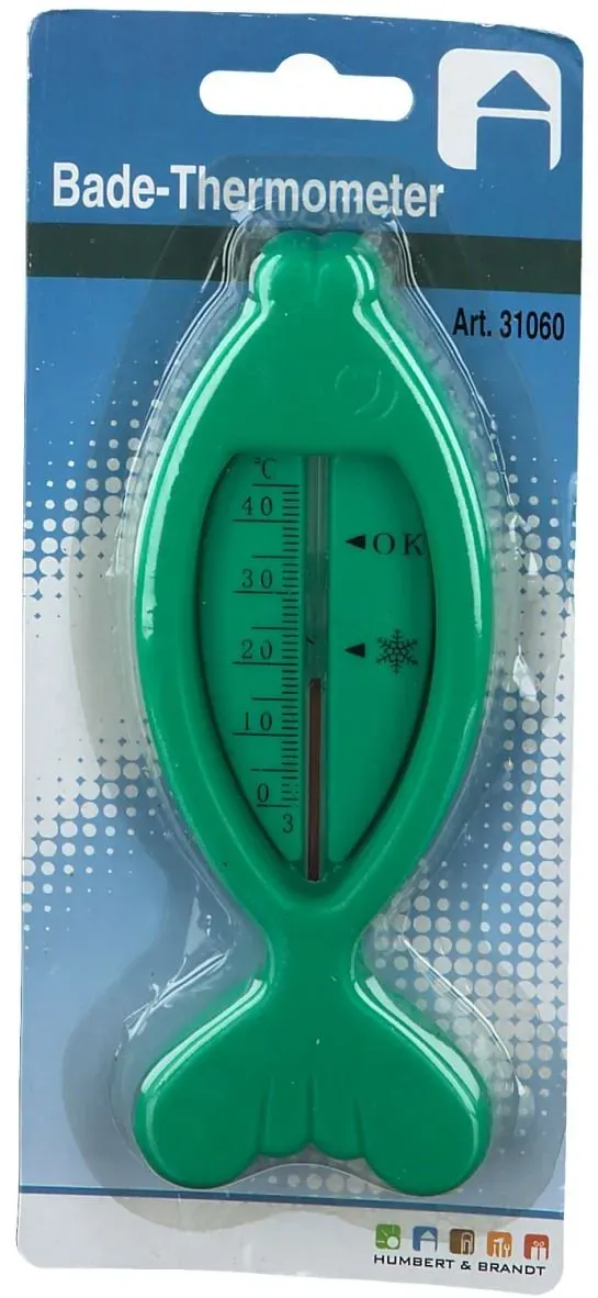 Badethermometer Fischform (Farbe nicht wählbar)