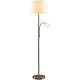 Lindby Jaileen Stehlampe Stehleuchte Standleuchte Lampe Leselampe Stoffschir7