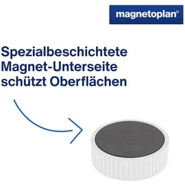 Magnetoplan Magnet Discofix Magnum, 10 Stück