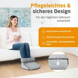 Medisana FWS grau Fußwärmer