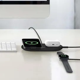 Belkin BoostCharge Pro 2in1 Qi2 (15W) schwarz