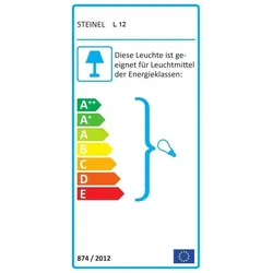 Steinel Design Sensor Außenleuchte L 12 