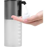 Automatischer Schaumseifenspender – berührungslose Infrarot-Sensorik – batteriebetrieben – 350 ml Fassungsvermögen – Farbe: Schwarz
