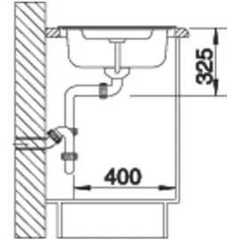 Blanco Tipo 5 S Edelstahl Naturfinish 526336