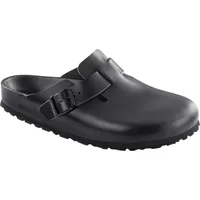 Birkenstock BIRKENSTOCK Premium Clog Boston schwarz Naturleder 948091 + 948093 Pantoffel schwarz 35 EU