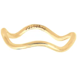 Elli Ring Damen Wellen in Gold | Gr.: 54