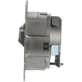 Busch-Jaeger 0218/11-101 UAE-Anschlussdose, RJ45, Cat. 6a iso, geschirmt, 1 Steckbuchse, 8 (8)-polig