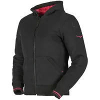 Furygan Luxio Evo Damen Zip Hoodie, schwarz-pink, / XXL