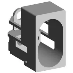 Schneider Electric NSYINASSA2 Spacial SF/SM-Adapter, für ASSA-Zylinder