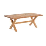 SonnenPartner Stanford Gartentisch 200 x 100 x 76 cm Teakholz