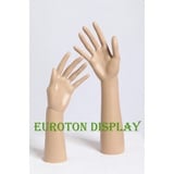 Eurotondisplay Schneiderpuppe Dekohände weiß oder beige lackiert elegant schmuck, Schicke Deko Hände, Ideal um schmuck zu präsentieren beige