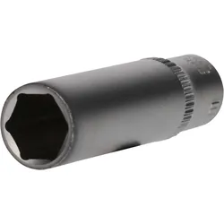 Brilliant Tools 1/4' Sechskant-Stecknuss, lange Ausführung, 10 mm Steckschlüsseleinsatz  BT020956