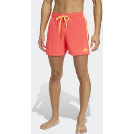 adidas 3-Stripes Swim Shorts 5-inch lucid red, S