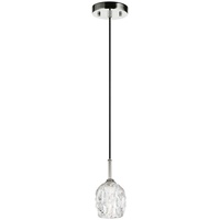Elstead Lighting Rubin LED Hängeleuchte G9 Poliertes Nickel (G9, 320 lm)