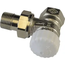 HEIMEIER V-exakt II Thermostatventil Eck 3/8 Zoll vernickelt