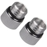 wueiooskj Sahnespender Ersatzteile Set, Zubehör, Komplettes Maschinen Düsen Set, Aluminium Sahnespender Düsen, Küchenhelfer Basis, Aluminium Schlagsahne
