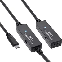InLine USB 3.2 Gen.1 Aktiv-Verlängerung, USB-C Stecker an USB-C
