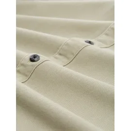 Tom Tailor Relaxed Garment Dye Langarmhemd Beige Abbey Stone S