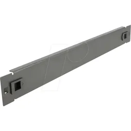 DeLock 66577 19 Zoll Netzwerkschrank-Blindabdeckung 1 HE Schwarz