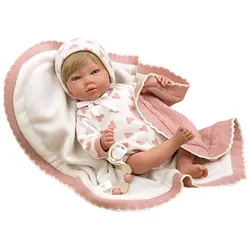 Reborn-Puppe Arias Cristina – Liebevoll gestaltet mit kuscheliger Decke!