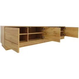 OTTO home Angers Lowboard 200 cm Beige Holzwerkstoff