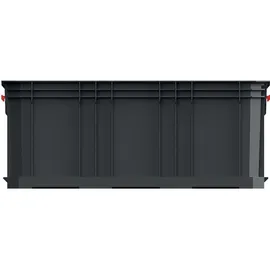 Kistenberg Modular Plus Werkzeugkasten mit Trennwänden schwarz 520 x 329 x 210 mm
