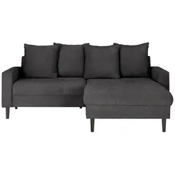 Ecksofa Boston Dunkelgrau