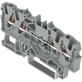 WAGO GmbH& Co. KG Durchgangsklemme 4-Leiter, TS 35 2001-1401
