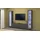 Home Affaire Wohnwand HOME AFFAIRE "Maruska", grau (anthrazit, anthrazit), B:260cm H:180cm T:30cm, Holzwerkstoff, Kastenmöbel-Sets, Wohnwand