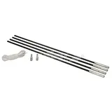 Brunner Pole Kit Fiberglas-Zeltstangen Reparatur-Set, Ø9,5mm