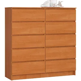 Akord Kommode K120 120 x 121 x 40 cm Erle / Braun