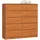 Akord Kommode K120 120 x 121 x 40 cm Erle / Braun