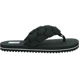 Tommy Hilfiger Braided Thong Beach Sandal Black 38