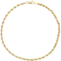 VIVANCE Goldarmband elegance gelb Gelbgold 585 Größe 18