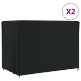 vidaXL Abdeckungen Hollywoodschaukel 2 Stk. 220x150x150 cm 420D Oxford
