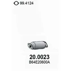 ASSO Katalysator vorne  für MAZDA BP2X-20-600 B60P20600A B64E20600B 20.0023