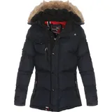 Geographical Norway Winterjacke Bonapart, in Dunkelblau - XXL