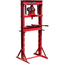 Wiltec Werkstattpresse Stahl 500 mm rot