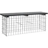 Estexo Gabionenbank 100 x 30 x 43 cm