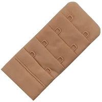 Miss Perfect BH-Verlängerung W2G50500-38, mit 1, 2, 3 oder 4 Haken und softer Plüschrückseite beige 2 Haken 3,8 cm Breite