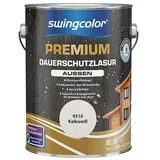 swingcolor Premium Dauerschutzlasur  (Kalkweiß, 2,5 l, Seidenglänzend)