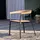 Tikamoon Gartenstuhl Arco Teakholz/Aluminium beige