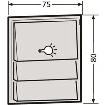 RENZ Komb.Klingel/Lichtmodul 97-9-85275 ws