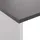 vidaXL Bartisch mit 2 Tischplatten Weiß und Grau 130 x 40 x 120 cm