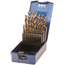Bohrcraft Din 338 N Hss-e Co5%-bohrer-satz, Abs-kasten Ke13 //1-13x0,5/25-tlg. 11401330025