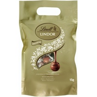 Lindt LINDOR Schokoladenkugel Beutel Mischung 80 x 12,5 g (1 kg)