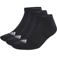 adidas Cushioned Low-Cut Socken 3er Pack Black / White 34-36